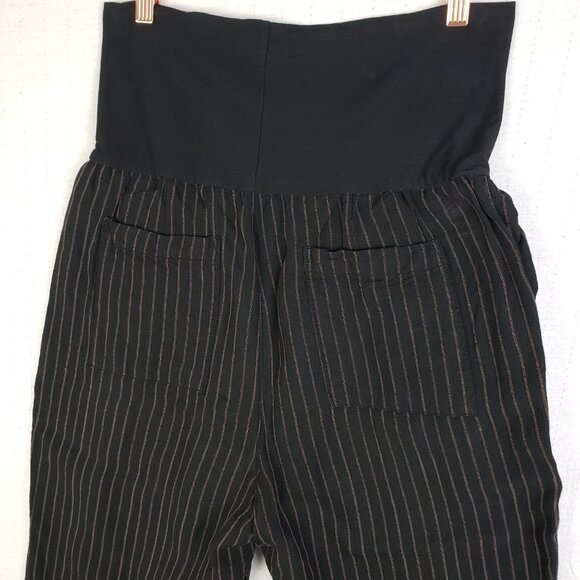 Anthropologie Hei Hei Drop Crotch Harem Pants Linen Blend Foldover Waist size S - Picture 8 of 8
